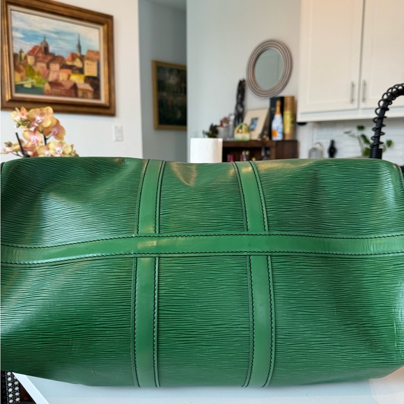 Louis Vuitton Epi Leather Keepall 45 in Borneo Green - Picture 5 of 9